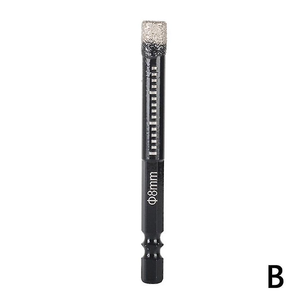 6-12mm Hexagonal Shank Brazed Dry Ceramic Tile Drill Bit Marble Granite