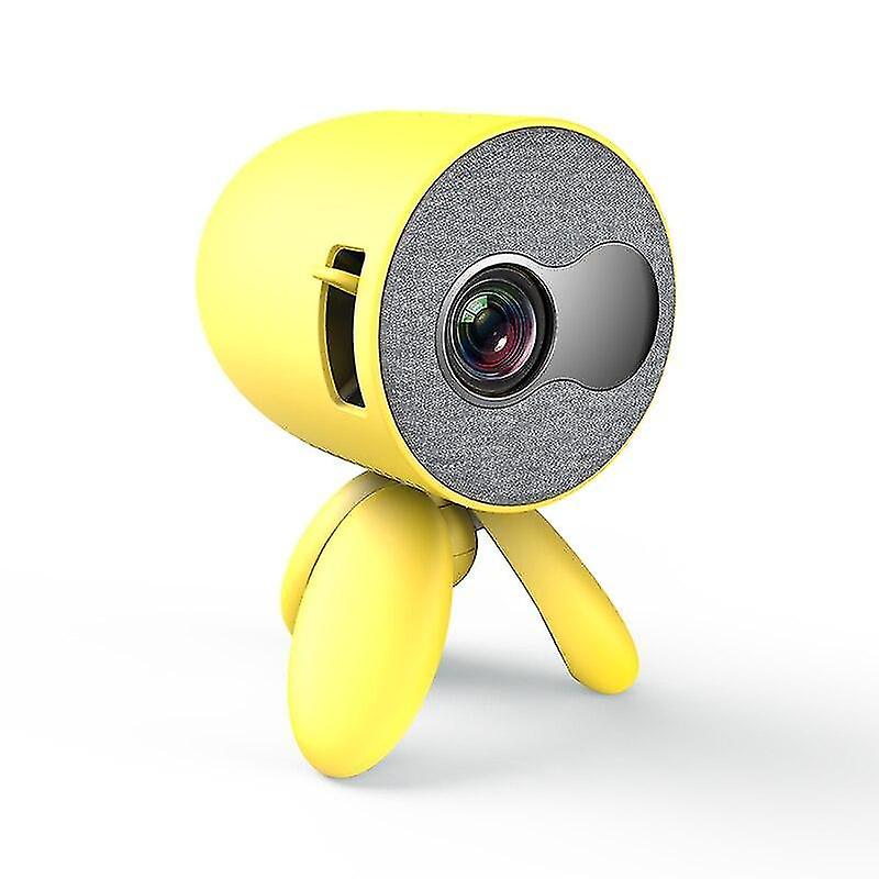 Portable Usb Led1080p Hd Bedroom Projector(yellow)