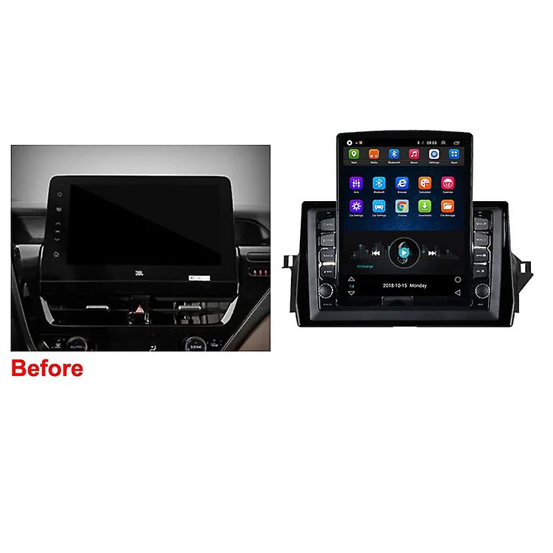 9.7" Android For Toyota Camry VIII 8 XV70 2020 - 2021 Tesla Type Car Radio Multimedia Video Player