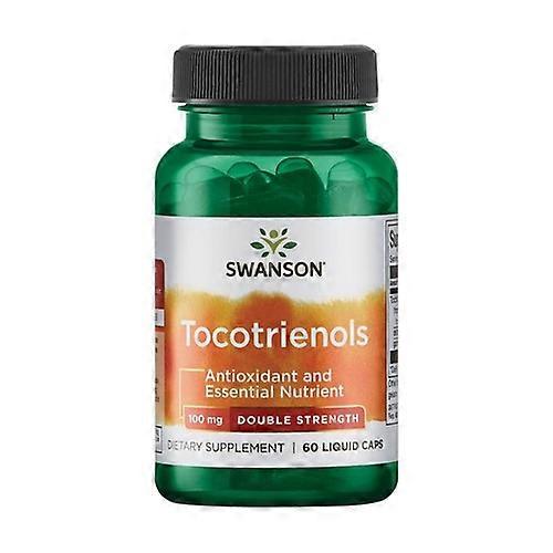 Tocotrienols, 100mg Double Strength 60 capsules