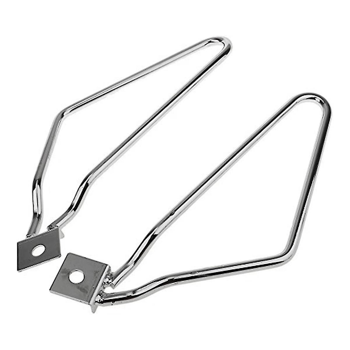 Saddlebag Protective Bracket Saddlebag Bracket Saddlebag Support Rod Handlebar Mount For ,silver