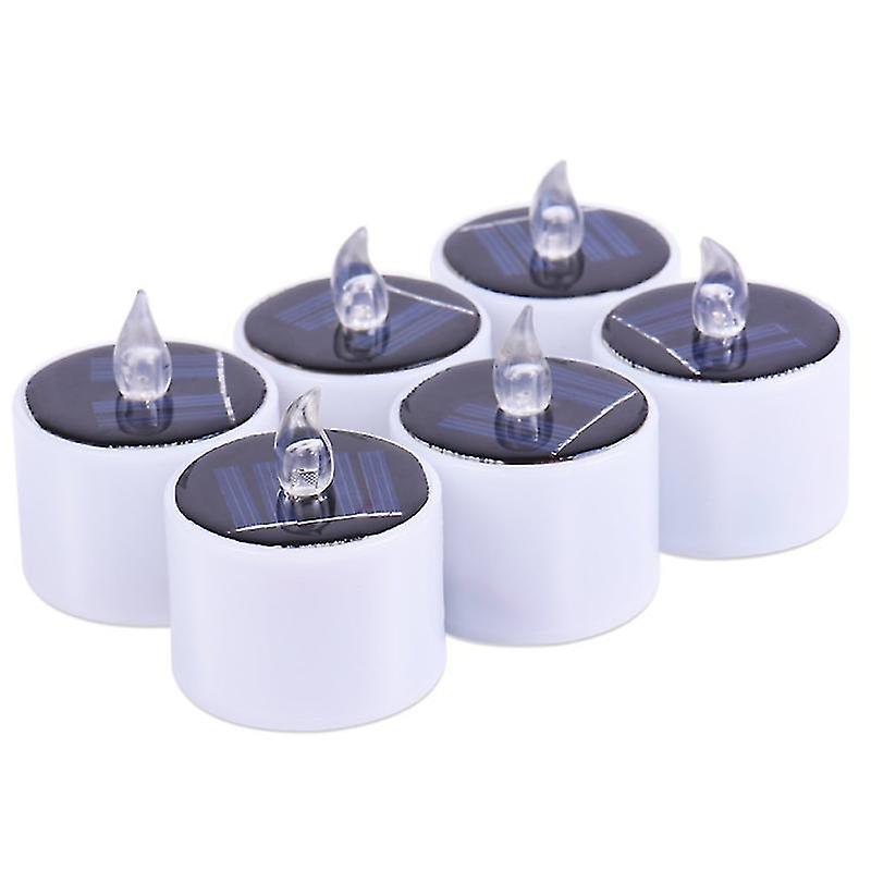 6pcs Solar Led Candle Lights