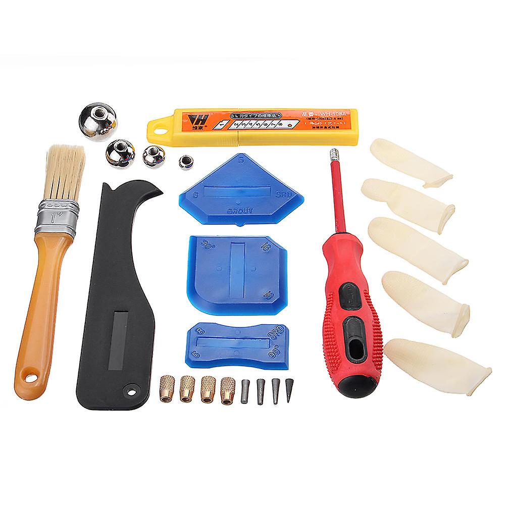 21Pcs Seam Pressure Ball Sewing Agent Construction Tools Kit Ceramic Special Sewing Tools