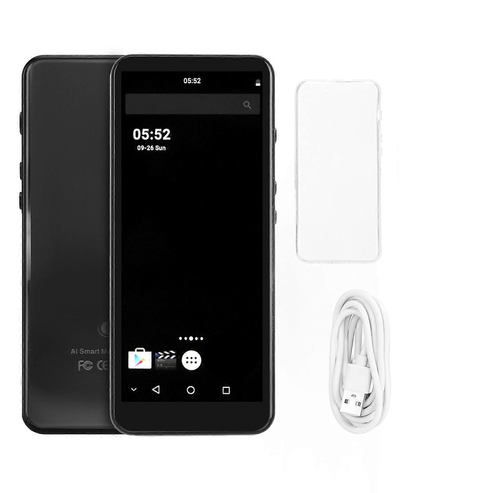 Mp4 Player Portable 5.0 Inch Hd Touch Screen Bluetooth Wifi Music Player For Sports Running Black