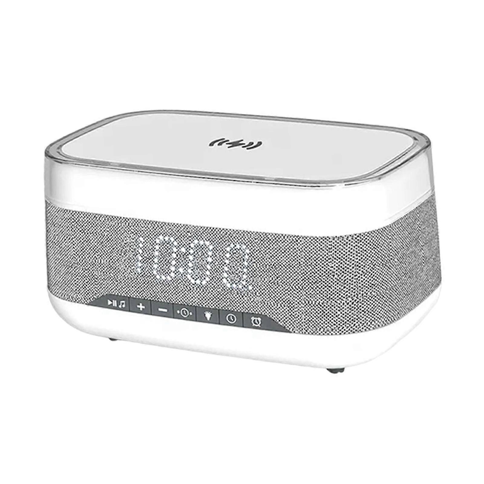 Portable Speaker Home Decoration Practical Portable for Office Outdoor Gift White