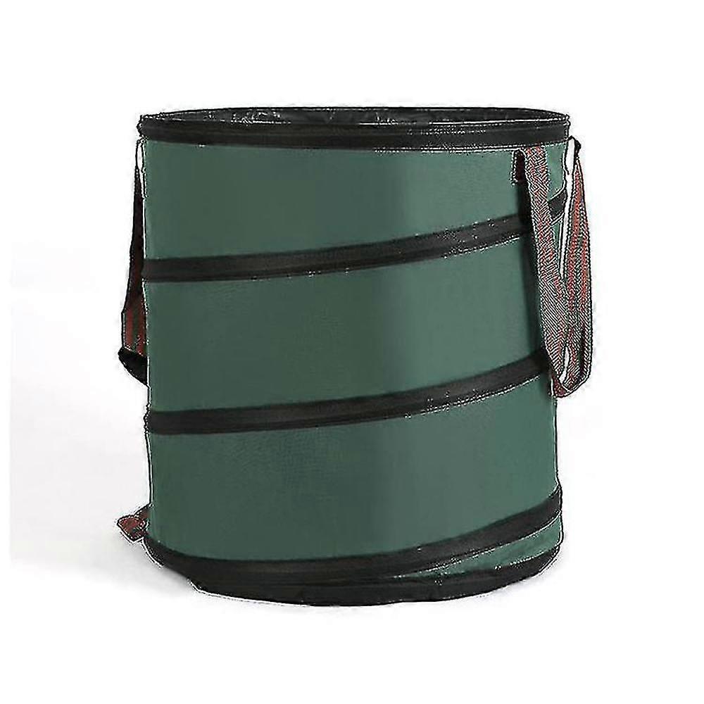 Small Pop Up Garden Waste Bag For Clippings, Leaves, Grass | Compact, Collapsible, Easy To Store Scrollsqy