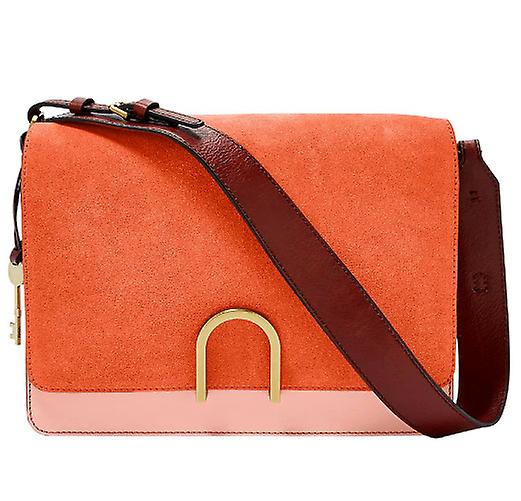 Fossil Finley Shoulder Bag Pink Leather 