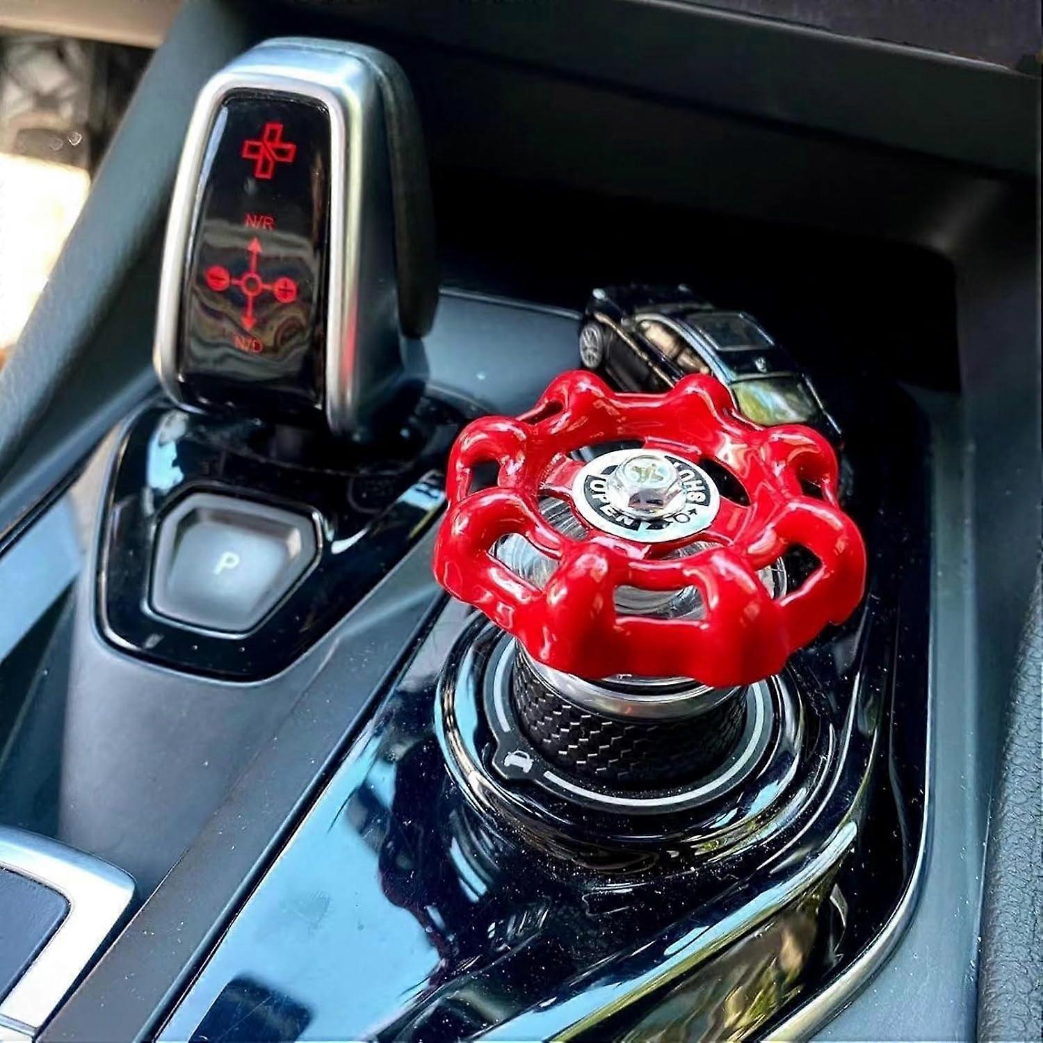 Sticker - Car Button Knob - Industrial Style (50 mm)