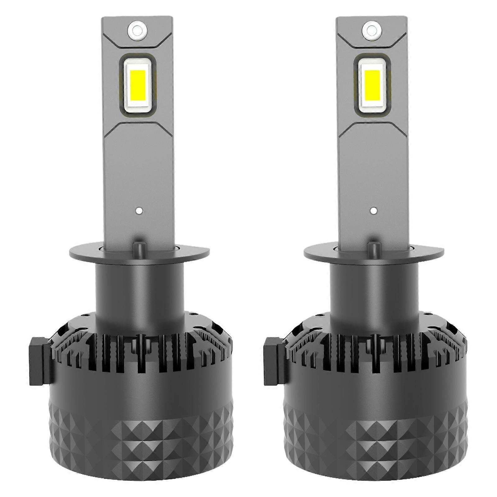 2Pcs Generic Car Headlight Bulbs Wear Resistant Replacement Accessories H1