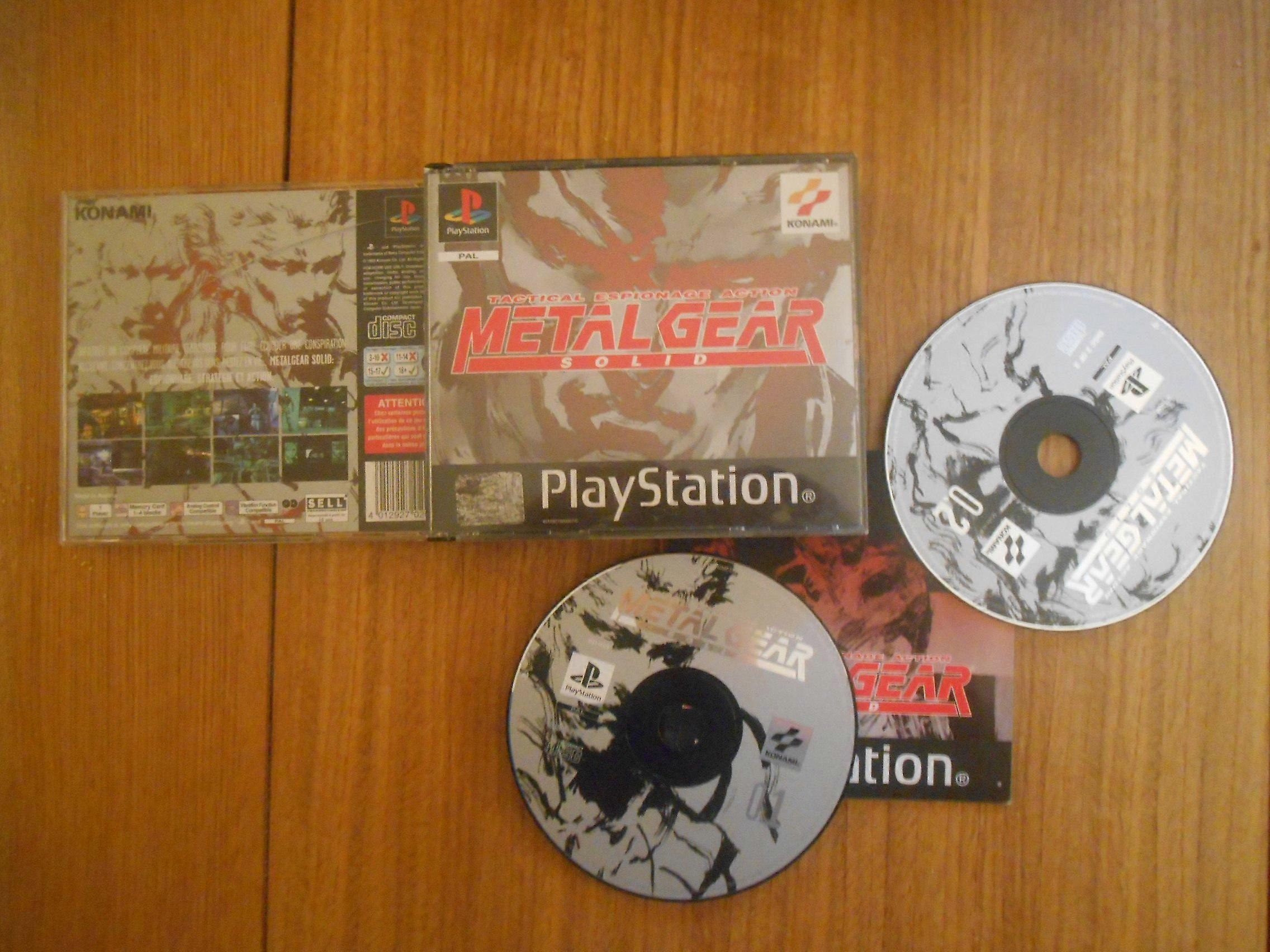 Metal Gear Solid - Playstation - PAL - PAL - New & Sealed