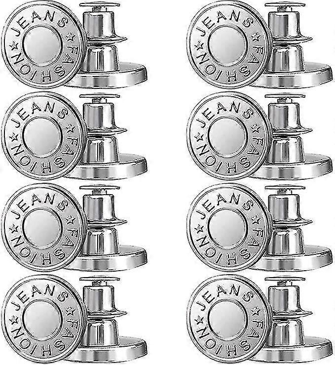 8st Jean Button Geen naai Instant Button