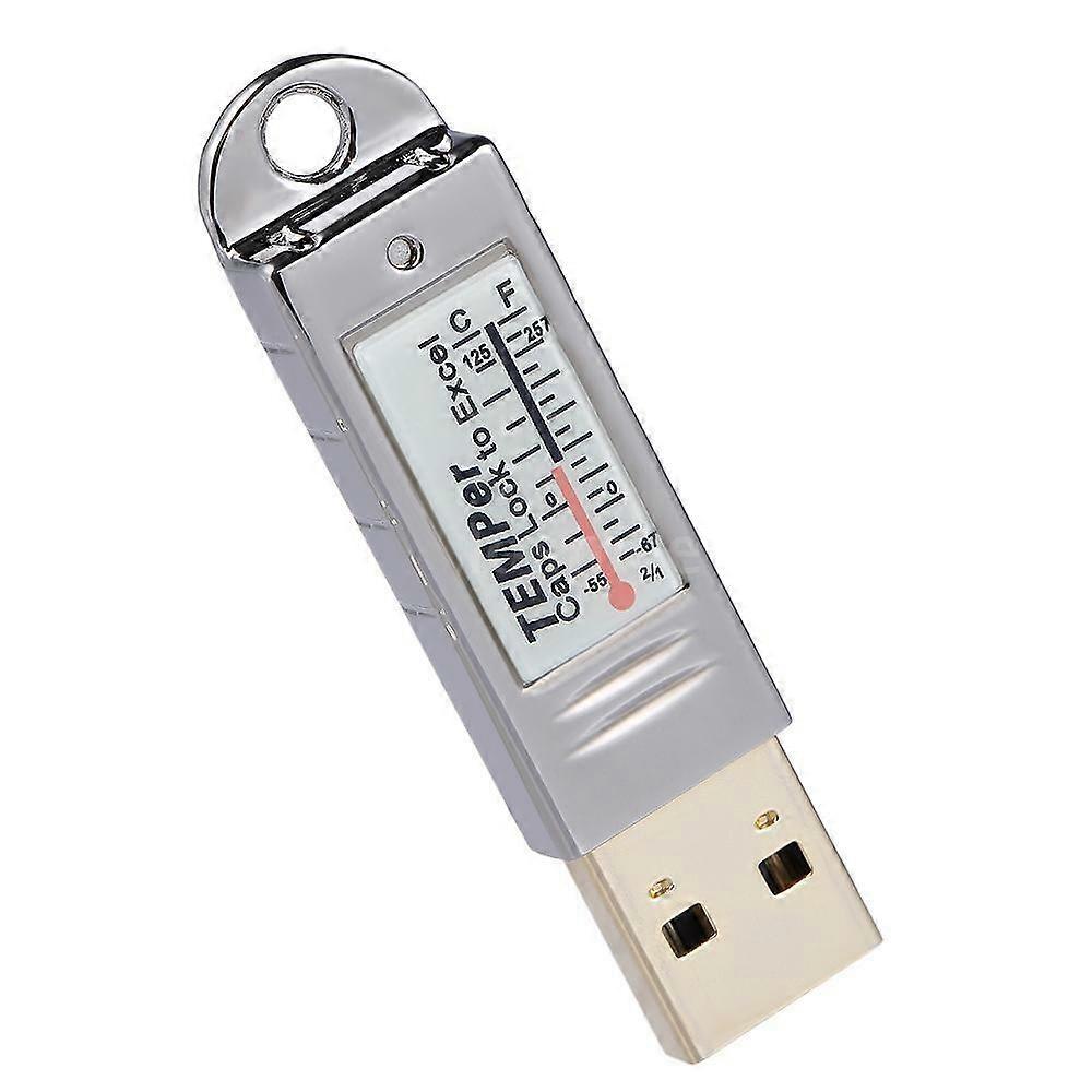 Produktbild von Gold TEMPer USB-Thermometer – PC/Laptop, Temperatur-Datenlogger, -55 Bis +125°C, Inkl. Software Mit Alarm & E-Mail-Funktion