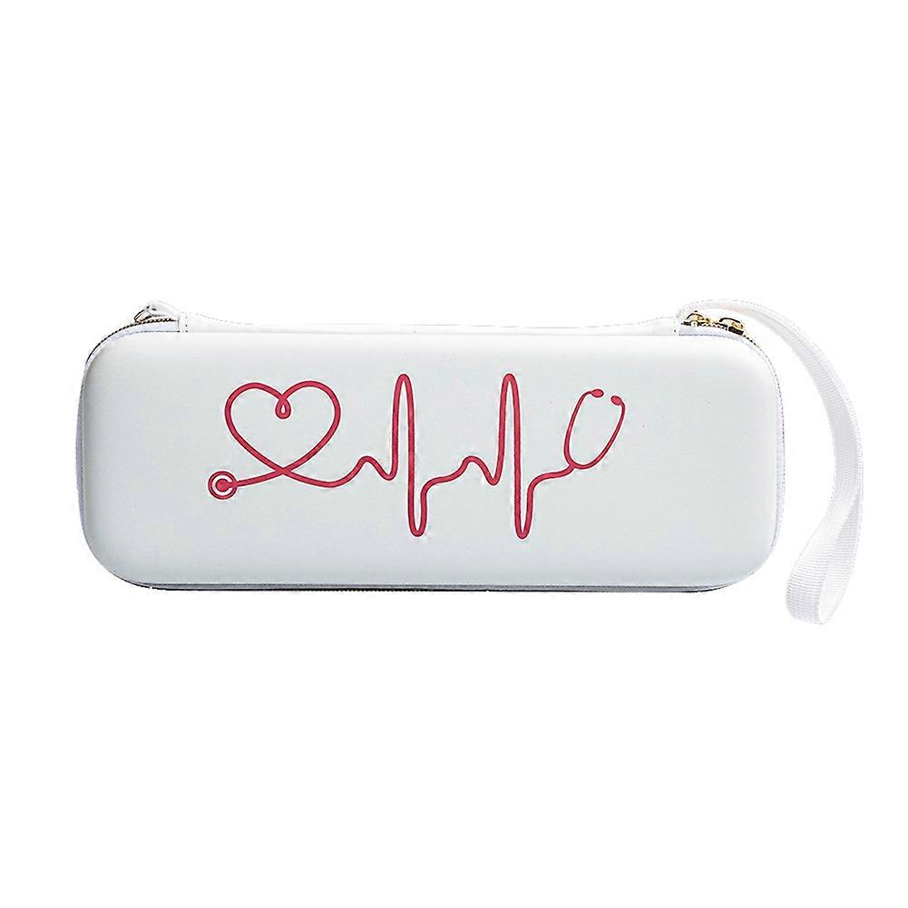 Stethoscope Storage Box EVA Portable Travel Carrying Case with Mesh Bag, Hard Drive,Pen ,Medical Or