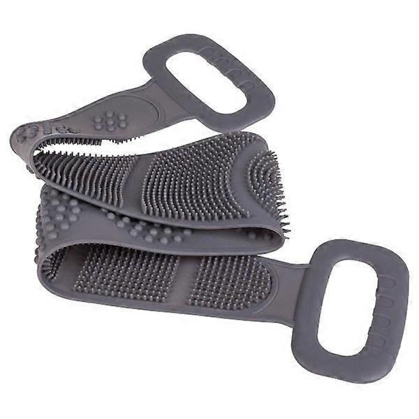 Back Scrubber Silicone - Massage Scrubber gray