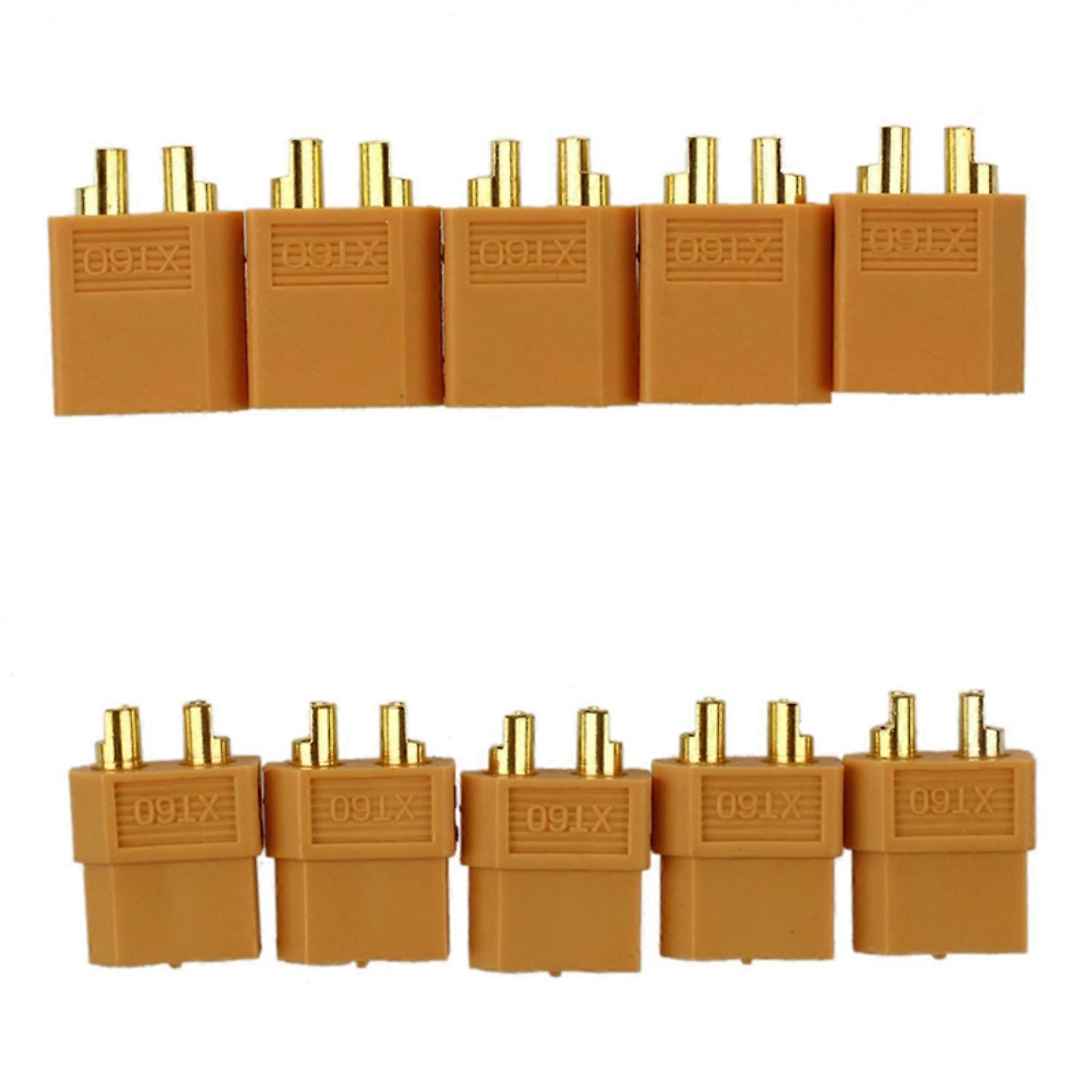 XT60 Connector Pairs - Pack of 5 pairs