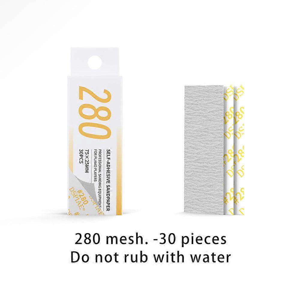 DSPIAE Adhesive Sandpaper DSP-XSP DIY Model Sanding Sandpaper Kit Craft Tools