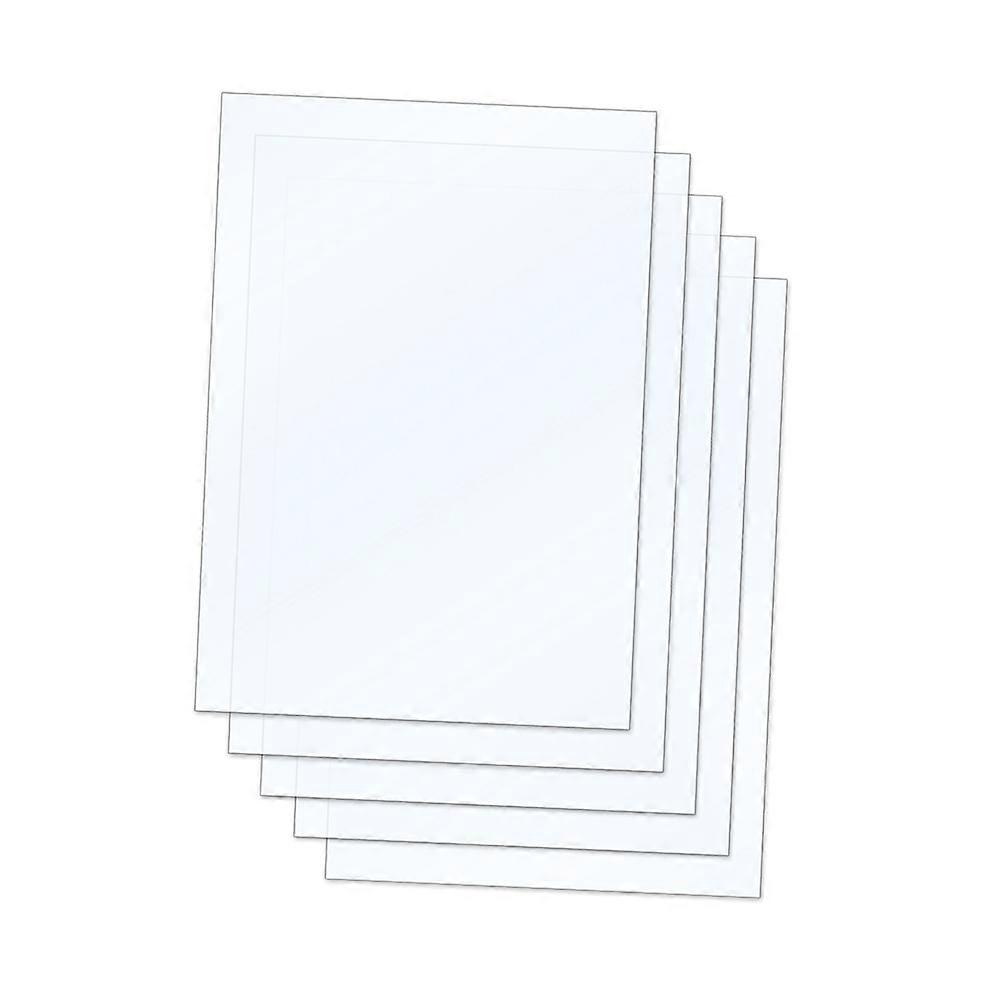 Dotbit Professional FEP Film Sheet 200*140mm 0.1mm Thickness Transparent Release Film for Photon Resin 3D Printer SLA DLP 3D Printer Accessories, 5pcs