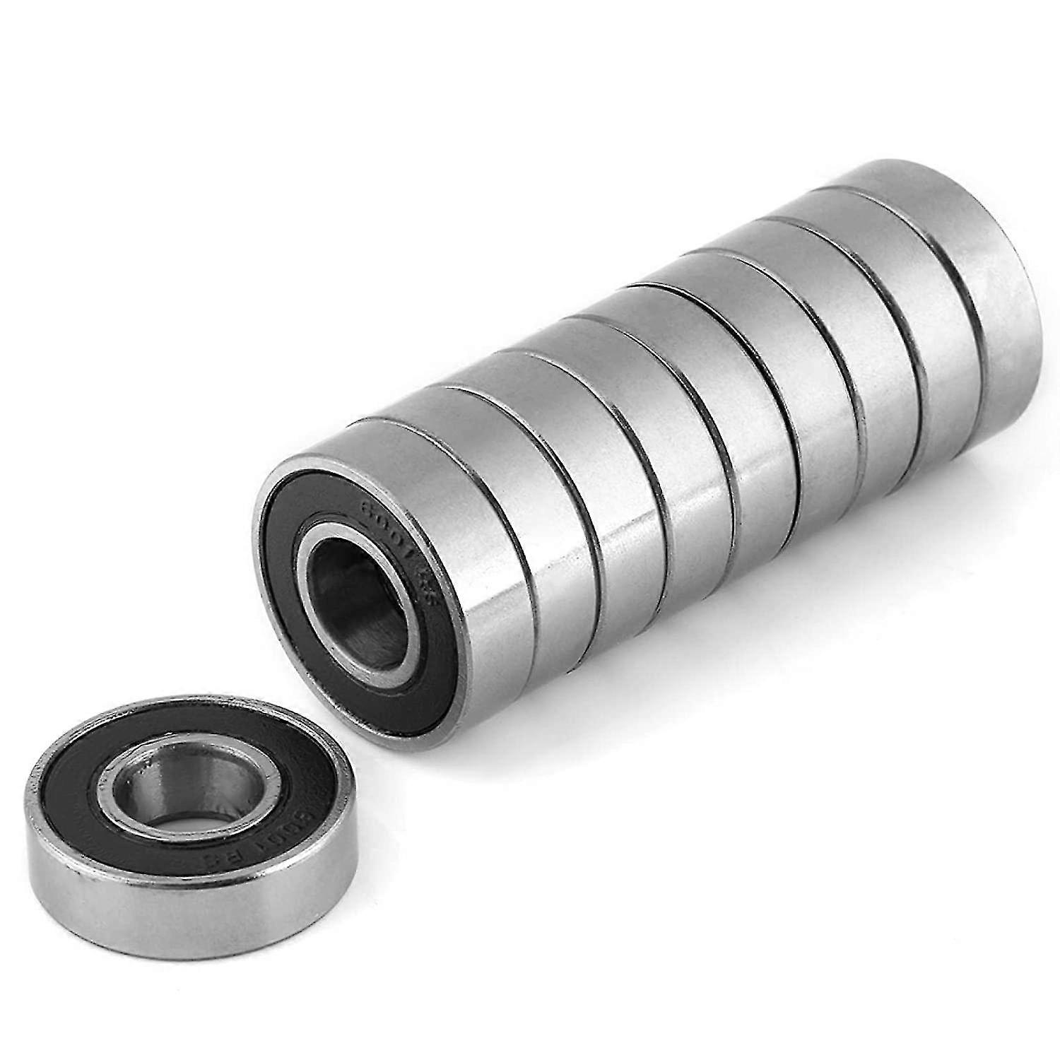 10 derniers roulements à billes durables en caoutchouc polyvalent 60012rs (12x28x8mm)