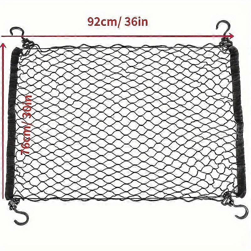 Easy-Install Heavy-Duty Nylon Cargo Net For Utility Wagons - Perfect For Securing Garden Tools & More On Folding Trolleys