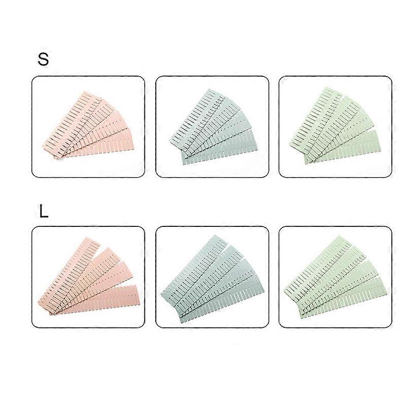 4Pcs DIY Drawer Dividers Adjustable Drawer Storage Organizer for Clutter Kitchen Cutlery Dresser