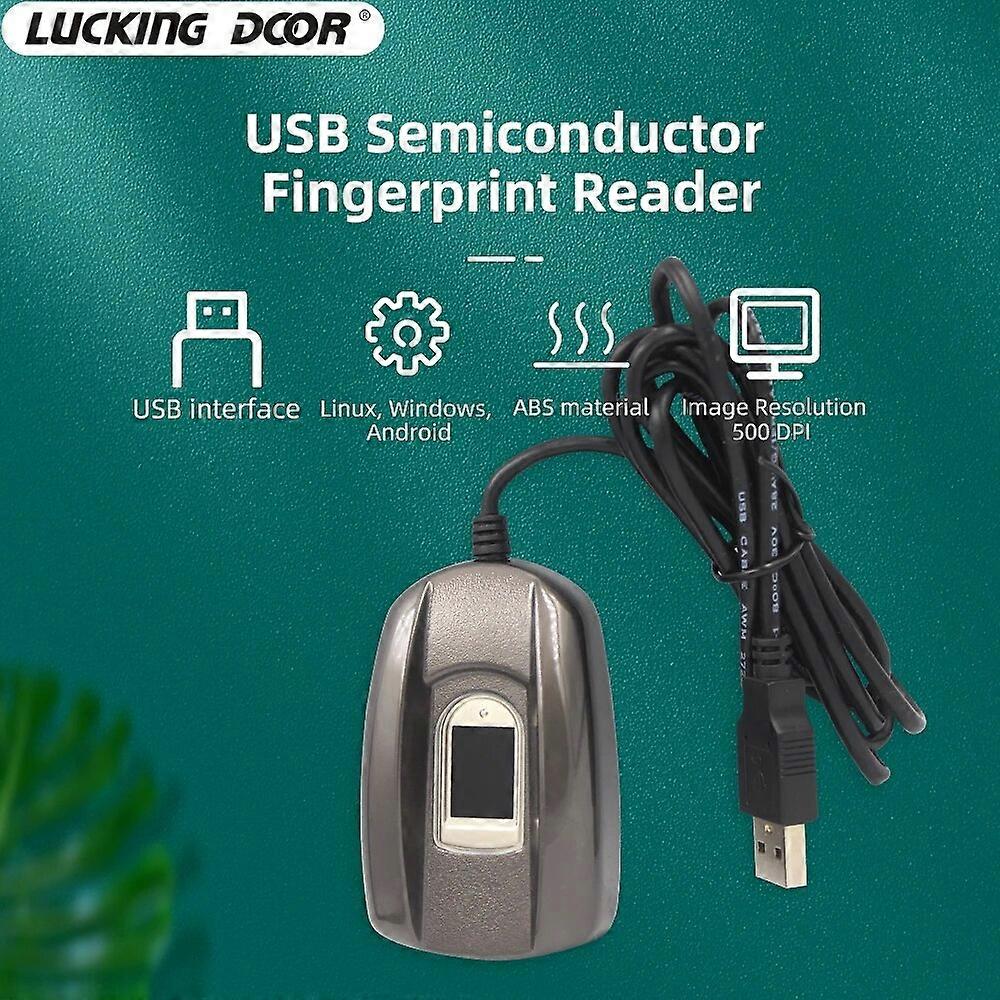 USB-Fingerabdruckscanner-Sensor Halbleiter-Fingerabdruckleser Kostenloses SDK Unterstützt Windows Linux Android