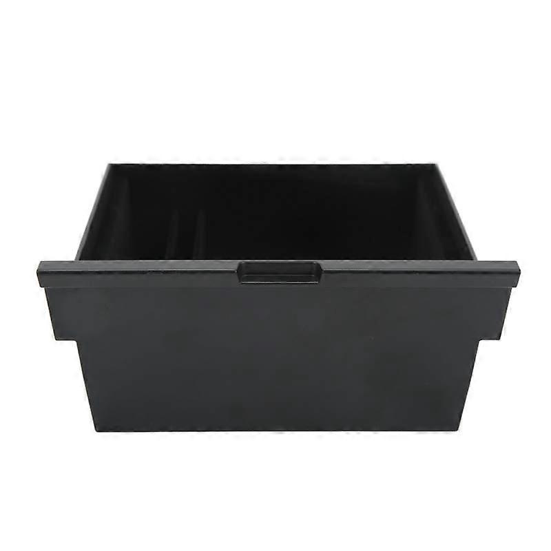 Central Armrest Storage Box ABS Black Central Console Storage Tray  Drawer Type Storage Box For Model 3Y