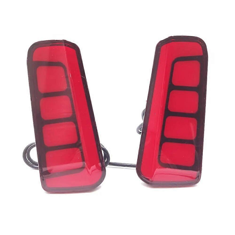 1 Pair Reflector For Toyota Vellfire 2016 2017 2018 2019 2020 ALPHARD LED Rear Fog Lamp Bumper Light Brake Light Turn Signal