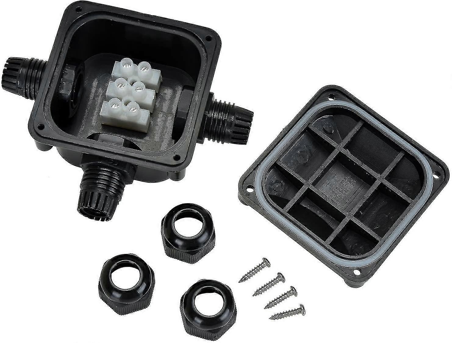 5pcs Waterproof Junction Box, Cable Sleeve, Waterproof Junction Box