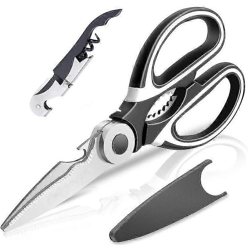 Professional Ultra Strong Kitchen Scissors - Sharp Stainless Steel Multi-purpose Scissors