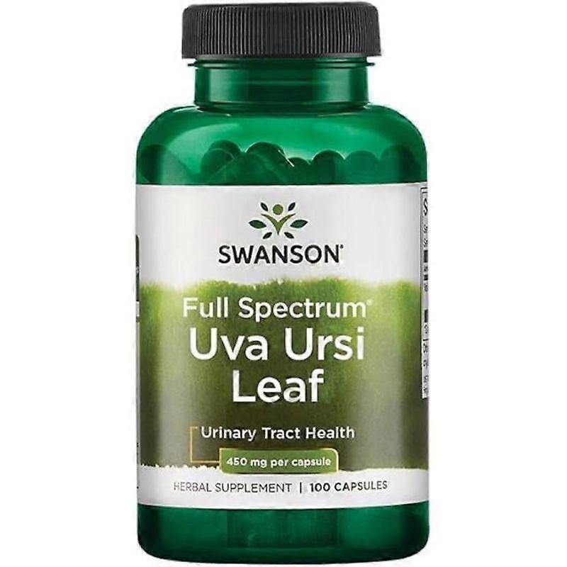 Swanson Full Spectrum Uva Ursi Leaf 450mg Capsules 100