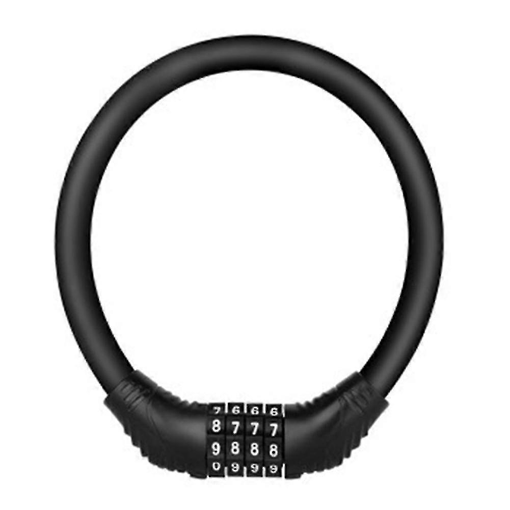Digital Bicycle Chain Lock Security Anti-theft Password Lock-black