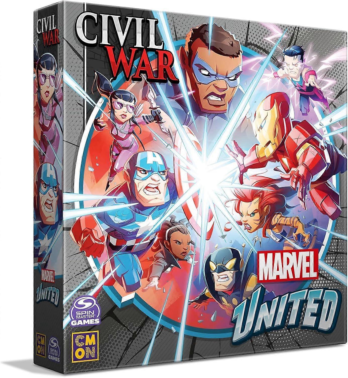 Marvel United Civil War Board Game