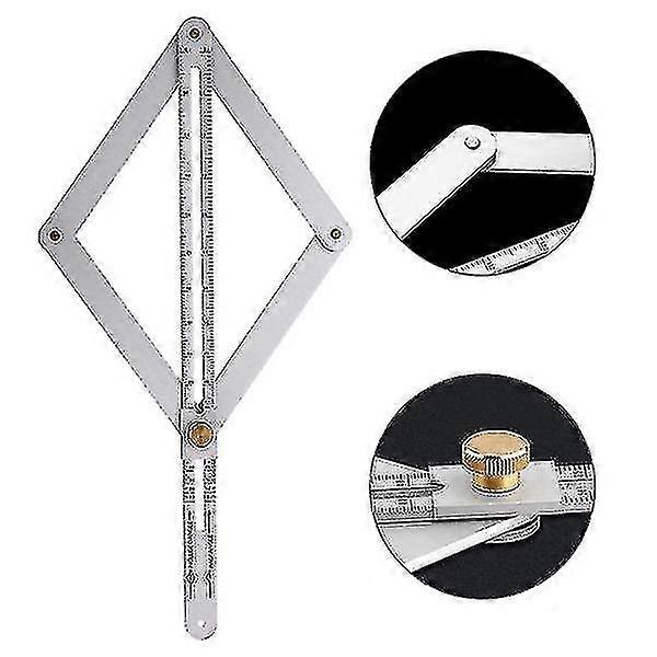 Zk-bevel And Protractor, Bevel Measuring Ruler Woodworking Multi-angle Measuring Tool