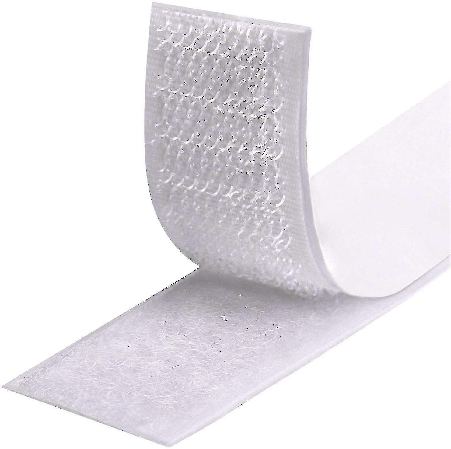 Velcro Tape Self-adhesive 5m Extra Strong,double-sided Adhesive With Velcro 20mm Wide Self-adhesive Adhesive Pad With Loop Tape