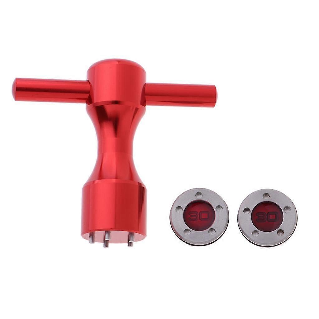 2Pcs Red Golf Weights 30g / 35g + Wrench for    Putters - Red, 35g