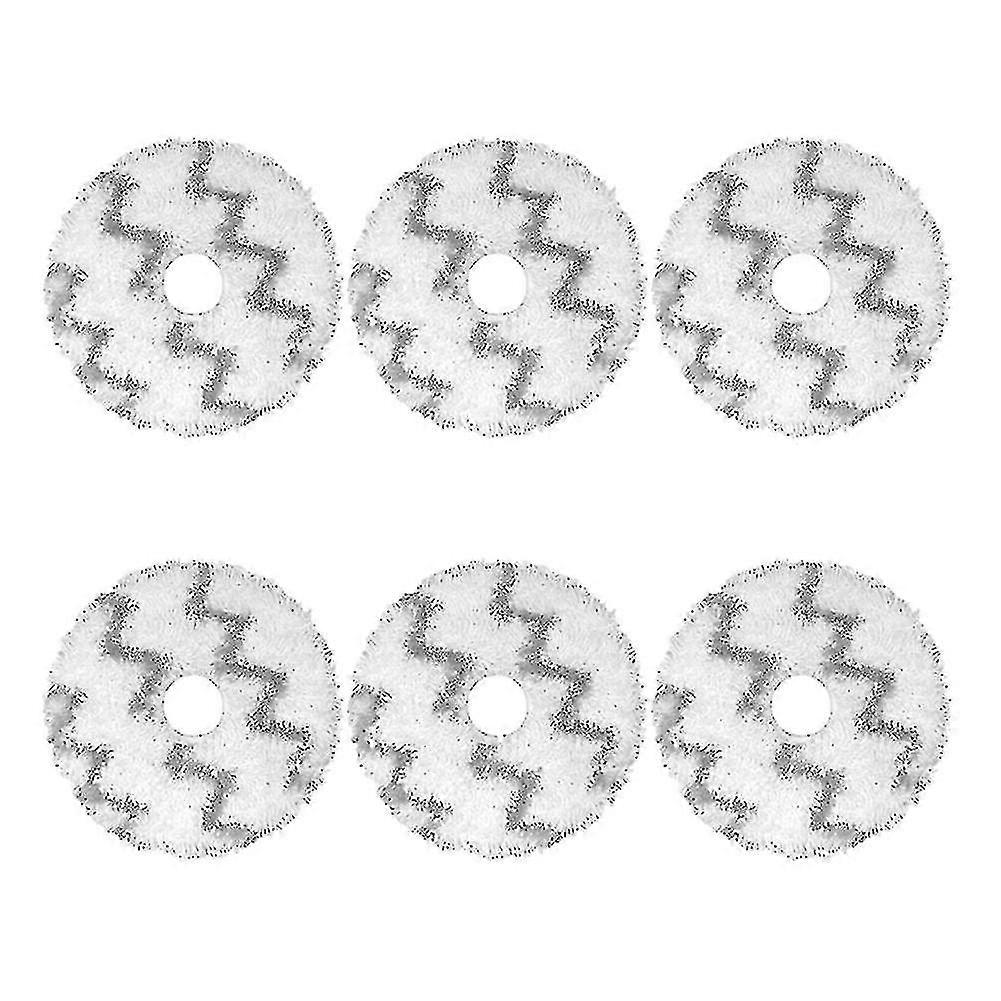6pcs panni lavabili Mop per Xiaomi Roidmi Eva Robot autopulente