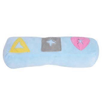 Dog Plush Training Toy Soft Chew Interactive Tool Fashionable Blue Rectangle
