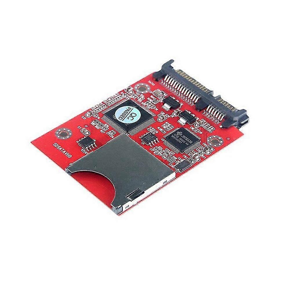 Sd To Sata Hard Disk Adapter Card Support Sd Card To Sata Interface Conversion Adopt Ft1370 Main Control Chip Card
