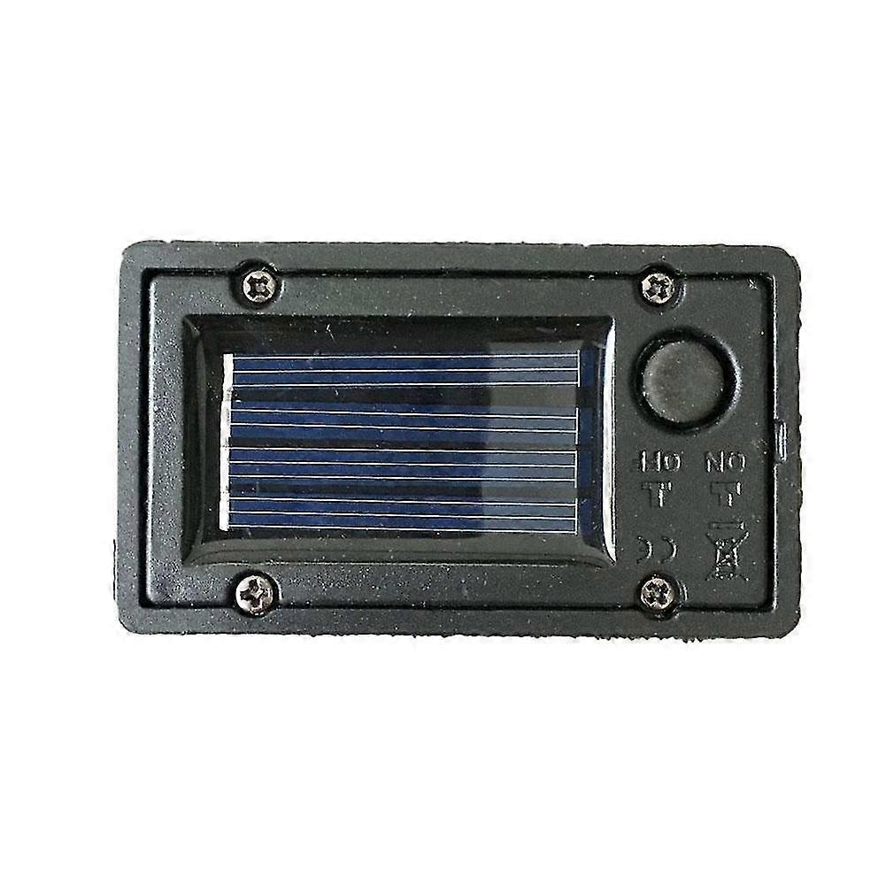 Rectangular Replacement Garden Solar Led Light Battery Box  (black)(1pcs)