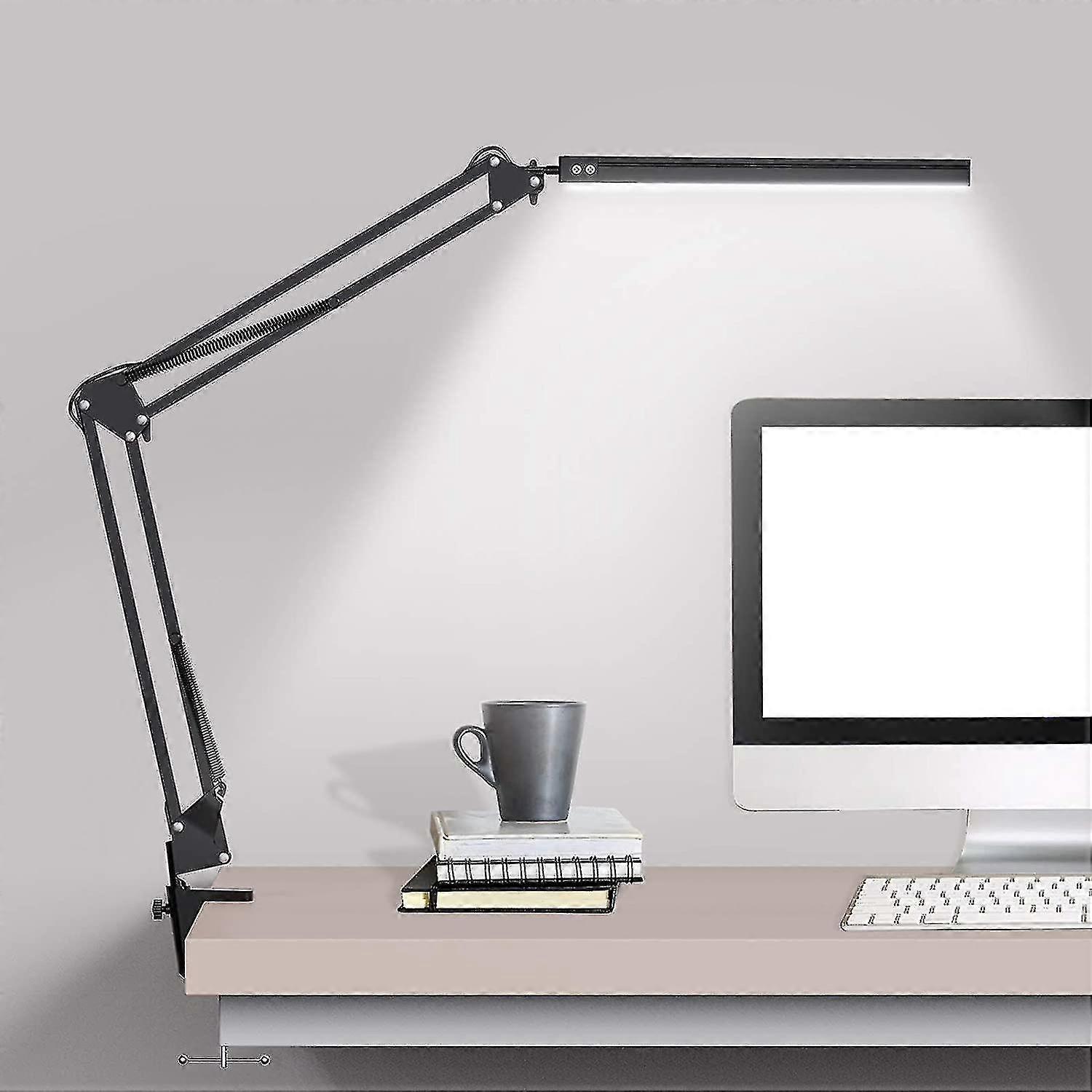 Led Desk Lamp With Clamp For Desk Accessories, Work Bench, Architect