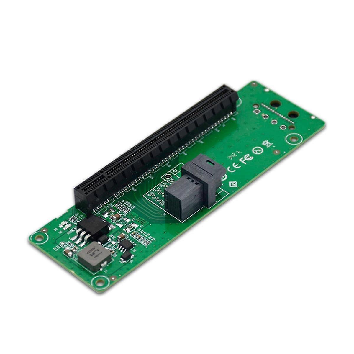1 Port SFF-8643 to PCIe X16 Slot Adapter