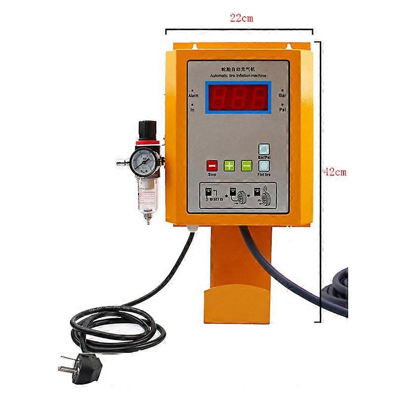 Wall-mounted Fully Automatic Car Shop Pump Tire Digital Display Air Filg Hine