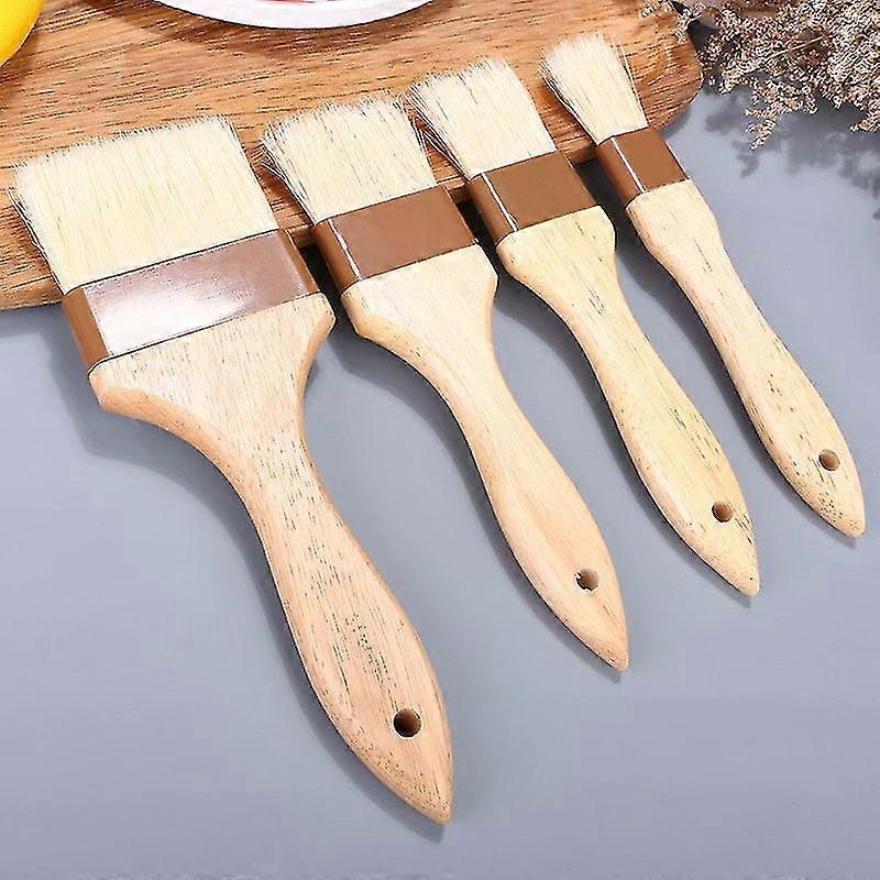 4-piece Kitchen Household Baking Barbecue Wool Oil Brush Set
