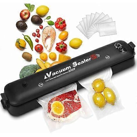 LN-Machine Sous Vide Alimentaire, Appareil Sous Vide, Machine Emballer Sous Vide Pour la Conservation Des Aliments, Avec Mode Sec et Humide, 10 Sacs
