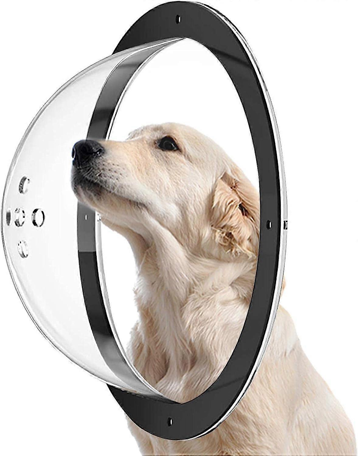 Plot pre psov Okno Akrylová kupola so vzduchovými otvormi Pet Peek Window pre psov