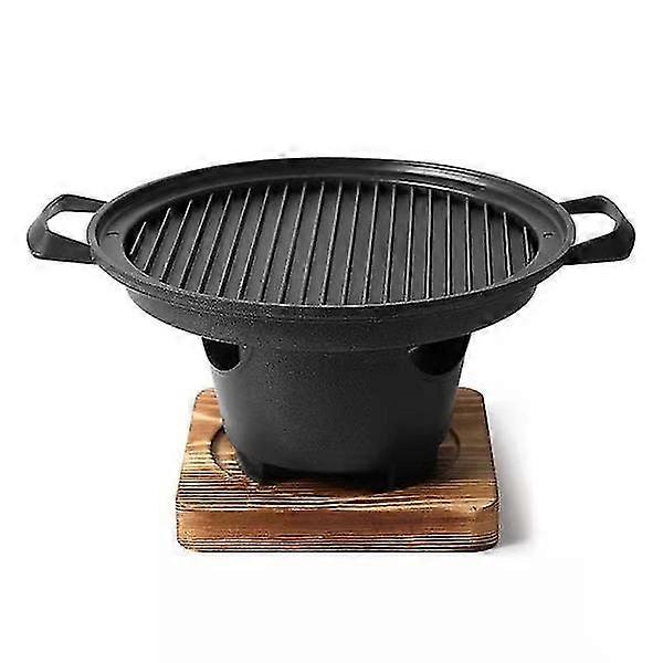 Smokeless Bbq Baking Pan Bbq Tools Family Beach Camping