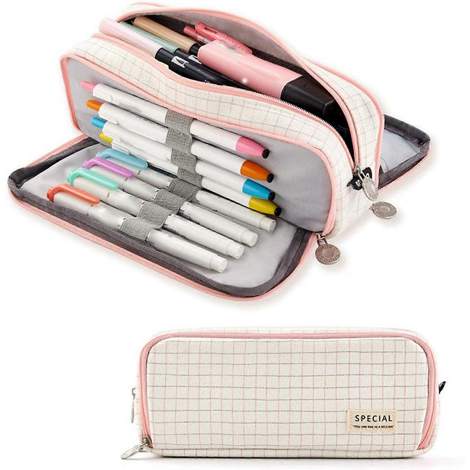 Pencil Pouch Sturdy Multi-function Large Capacity Office School