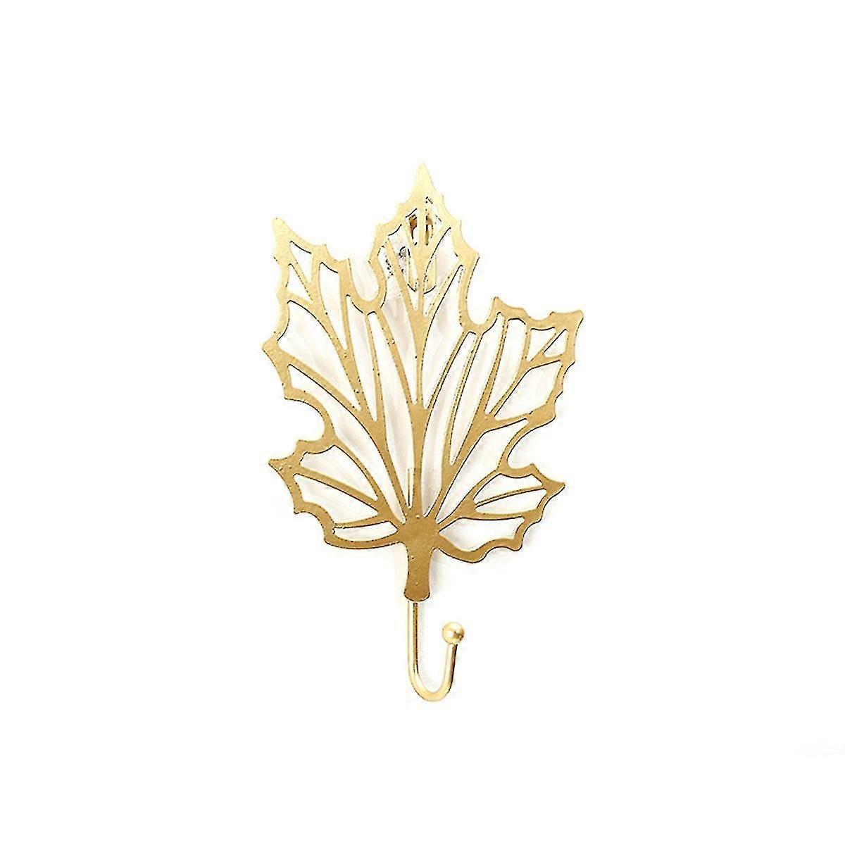 Bathroom Storage Rack Kitchen Clothes Holder Wall Hanger Room Decor Leaf