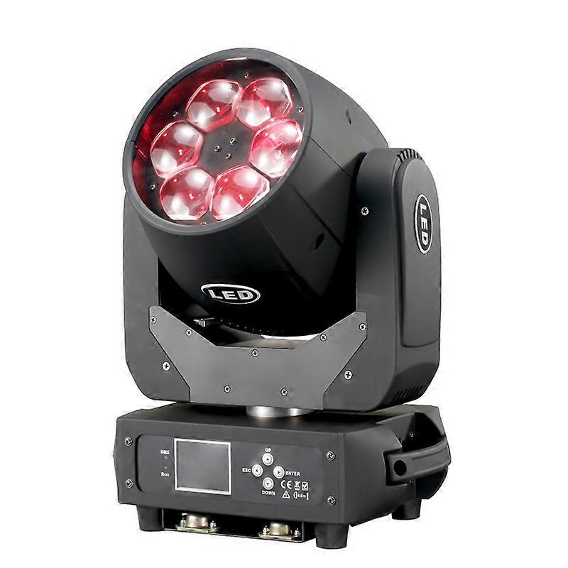 8 Internal Program 6X25W Super Beam LED Moving Head Light DMX