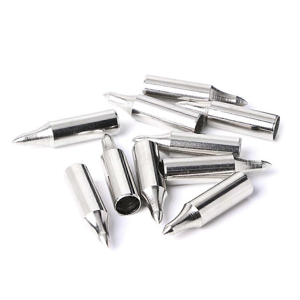 10pcs Archery Arrowhead Thread Carbon Fiber Arrow Compound Bow Tips Target Point